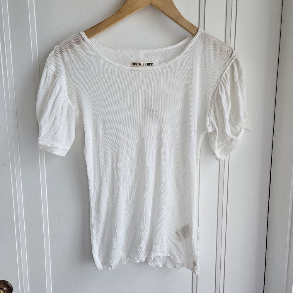 We The Free reina ribbed tissue tee - Picture 2 of 13